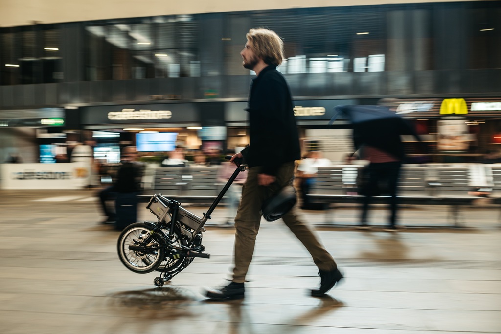 Bici plegable ligera